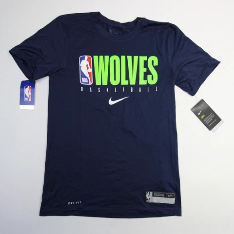 Minnesota Timberwolves Nike NBA Authentics Dri-Fit Short Sleeve Shirt Men's Cover
