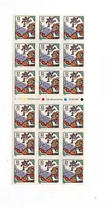 1996 32 cent Christmas Skating complete booklet of 18 Scott #3117a, Mint NH - Picture 1 of 1
