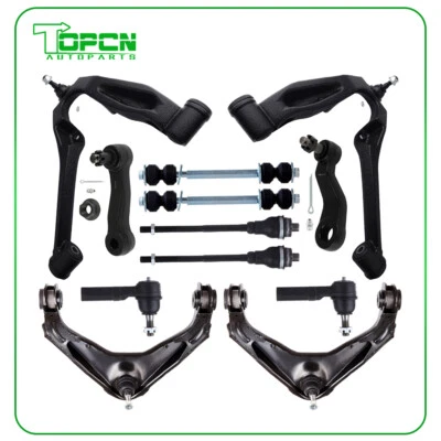 12x Front Upper & Lower Control Arm Suspension For 2001-2006 Silverado 2500 3500 - Image 1 of 4