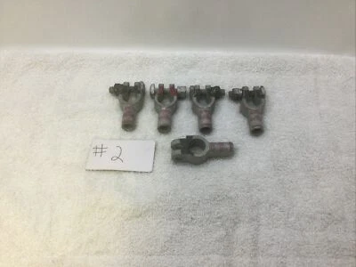 Лот (5) обжимной стиль медный аккумулятор терминал розовый 1 Ga. 30 шестигранный H-H - Изображение 1 из 2