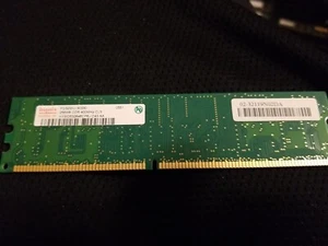 Hynix 256MB, DDR ,184 PIN , PC-3200 ( Model: HYMD532646CP6J-D43 AA-T) - Picture 1 of 2
