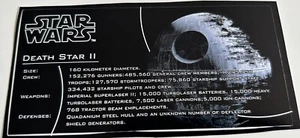 Lego Star Wars UCS Style Sticker 10143 Death Star 2 Todesstern real Version - Bild 1 von 1