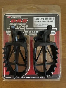 HONDA CR250 CR 250 2002-2007 DRC PEDANE ULTRA LARGHE POGGIAPIEDI MID - Foto 1 di 1