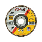 Cgw Abrasives Premium Z3 Xl T27 Flap Disc, 4-1/2 Inches Dia, 60 Grit, 7/8 Arbor