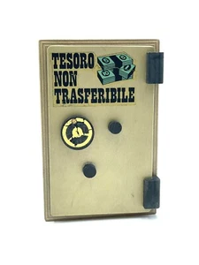 VINTAGE Anni 80 CASSAFORTE SALVADANAIO MINIATURA SAFE MONEY Senza Chiave#JY - Picture 1 of 5