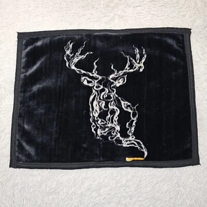 Soft Black Fleece Deer Hunting Buck Hunter Camping Pillow Case 28" - Picture 1 of 8