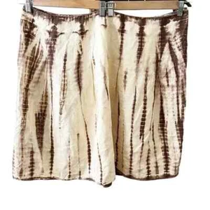 Michael KorsTie Dye linen skirt size 24W Pre Owned - Picture 1 of 5