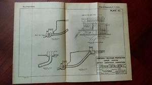 1919 Diagram of 2-stage Proposition Upper Stations Without Down-River Connection - Picture 1 of 3