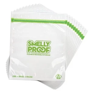 10pk Quart, Reusable Ziplock Bag, USA Made Washable 10pk 8.5x10" Large Quart - Picture 1 of 6