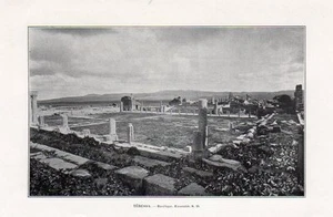 TEBESSA BASILIQUE ALGERIE ALGERIA IMAGE 1906 OLD PRINT - Picture 1 of 1