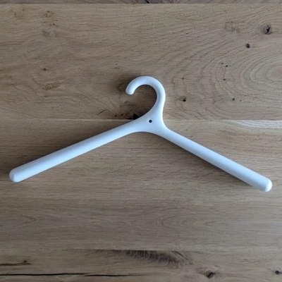 Gru Design Raul Barbieri made in Italy Kleiderbügel weiß (2) - Bild 1 von 3