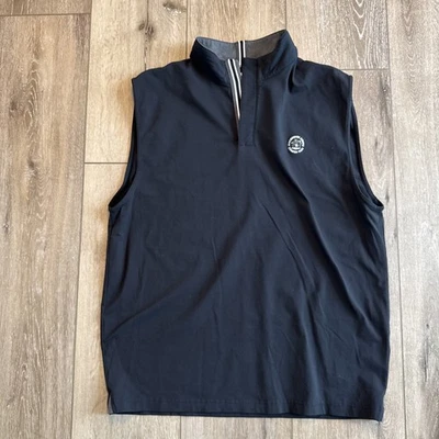 Мужской жилет для гольфа Footjoy FJ 1/4 XL черный жилет Macgregor Country Club - Изображение 1 из 4