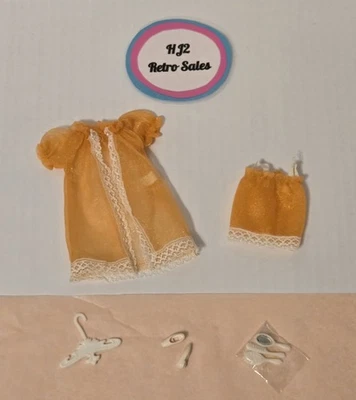 Boneca Topper Dawn Vintage Moda Renda Meia-Noite #0725 Robe Camisola Acessórios - Imagem 1 de 4