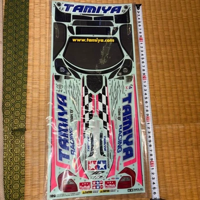 TAMIYA 2002 Toyota MR-S Racing Decal Sticker for RC Car 1/10 Scale Used - Image 1 of 2