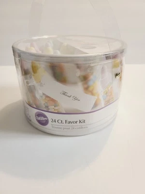 Pastel Baby Bottles Party Favor Kit - Wilton-Baby Shower Supplies-24 ea-New - Image 1 of 4