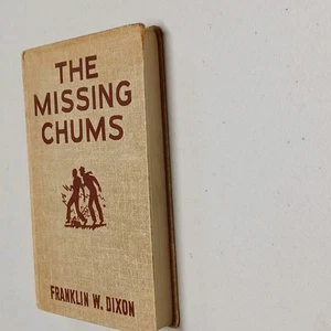 Vintage HARDY BOYS #4 The Missing Chums by FRANKLIN W. DIXON 1928 GROSSET DUNLAP - Foto 1 di 8