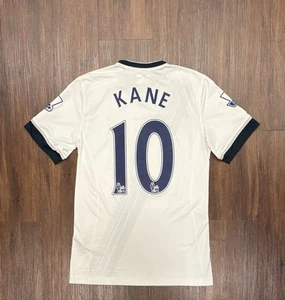2015-16 Harry Kane #10 Tottenham Hotspur Under Armour Home Soccer Jersey - Sz M - Picture 1 of 11