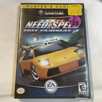 Need for Speed: Hot Pursuit 2 Nintendo GameCube Complete CIB - Tested Works  - Image 1 of 4
