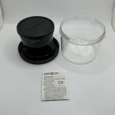 Lente teleconvertidora Minolta 1,5x hecha en Japón Foto 1 de 4