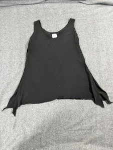 Damen Planet Tank Top Shirt schwarz Gr. L Baumwolle ausgestellt unten - Bild 1 von 3