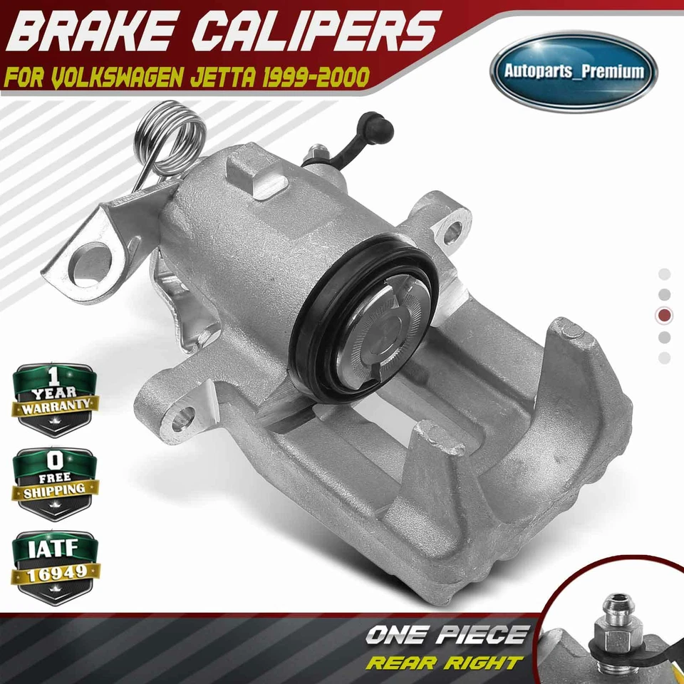 Pinza de freno de disco para conductor trasero izquierdo volkswagen jetta 1999-2000 1j0615423a Foto 1 de 4