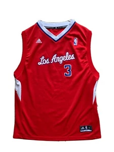 Adidas Chris Paul Los Angeles Clippers Jersey Red/Blue NBA Jersey Youth Size XL - Picture 1 of 8