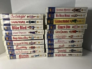 Shirley Temple VHS Collection 19 Tapes ! - Picture 1 of 3