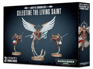 Warhammer 40K Adepta Sororitas Celestine el Santo Viviente NUEVA CAJA Hermanas Batalla - Imagen 1 de 1