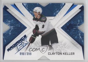 2022-23 SPx Radiance F/X Blue /399 Clayton Keller #RFX-22