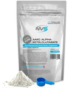 2X 250g (500g 1.1lb) NVS LABS 100% AAKG L-ARGININA ALFA-CETOGLUTARATO GRADO USP - Imagen 1 de 3