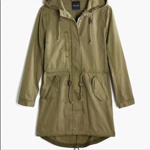 Madewell Tilden classic military jacket XS Olive Green - Picture 1 of 3