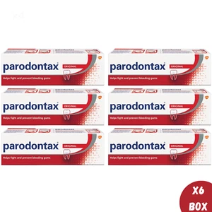6x Pasta de dientes Parodontax Original 90 g Prevenir el sangrado de las encías ENVÍO GRATUITO - Imagen 1 de 6