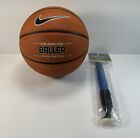 Nike Baller Basketball Indoor Outdoor Full Size 29.5" Ultra-Durable Cover & Pump
