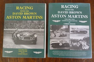 Racing with the David Brown Aston Martins Volumes 1 and 2 Chris Nixon John Wyer - Picture 1 of 8