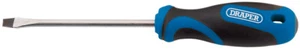 Draper 5.0 x 100mm Plain Slot Screwdriver with Soft Grip Handles 865 48922 - Picture 1 of 1