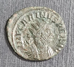 Römische Münze, Carinus, 283-285 n. Chr., Billon Antoninianus, Sear Nr 12340, RIC 244 - Bild 1 von 6