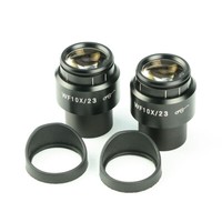 10X Microscope Eyepiece 30mm High Eyepoint Ocular Diopter Adjustable Wide Field