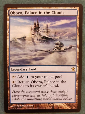 MTG Oboro, Palace in the Clouds Saviors of Kamigawa - Mint Condition! Magic Card - Image 1 of 2