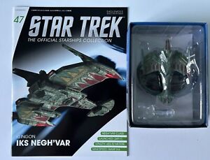 EAGLEMOSS Star Trek Starships Issue 47 - Klingon I.K.S. Negh'Var New