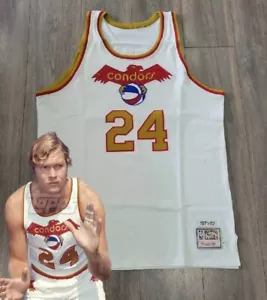 AUTHENTIC VINTAGE 1971 CONDORS MIKE LEWIS ABA JERSEY MITCHELL NESS 54 2XL MILLS - Picture 1 of 6