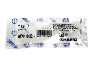 1pc T18-B T18 Soldering Tip HAKKO FX-888 FX-888D FX-889 FR-701 FR-702 FX-600 - Picture 1 of 4