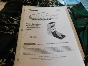 Midway Arctic thunder arcade manual - Bild 1 von 2