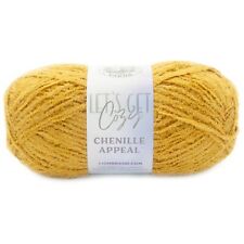 Lion Brand Let's Get Cozy: Chenille Appeal Yarn-Harvest Gold
