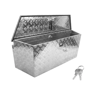 49"X15"X18.5" Heavy Duty Aluminum Truck Pickup Storage Tool box Lock Underbody - Imagem 1 de 4
