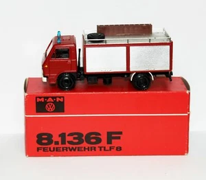 MAN M.A.N. 8.136 F Feuerwehr TLF 8 Conrad 3191 VW Fire Tanker Emergency Truck - Picture 1 of 7