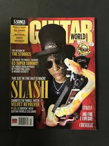 Guitar World Magazine July 2007 Slash - Picture 1 of 2