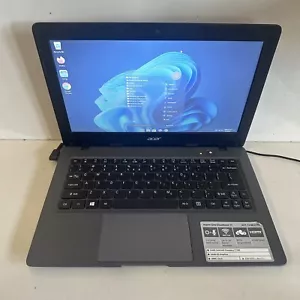 Acer Aspire One Cloudbook 11 Laptop AO1-131 Celeron 2GB 32GB eMMC Windows 11 - Picture 1 of 12