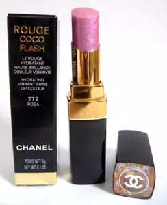 CHANEL Rouge Coco Flash Lipstick 272 ROSA Limited Edition BNIB Hydrating Vibrant - Picture 1 of 1