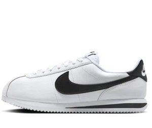 Nike Cortez Cuero Blanco Negro Correr Cómodas Tenis Para Hombre DM4044-105 - Imagen 1 de 8