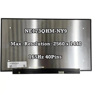 Pantalla LCD de repuesto para computadora portátil NE173QHM-NY9 2560 * 1440 EDP 40 pines - Imagen 1 de 2
